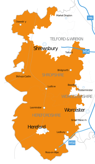 Rural Regeneration Zone map Rural Regeneration Zone map